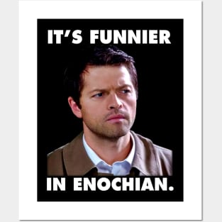 Supernatural Funnier In Enochian Posters and Art